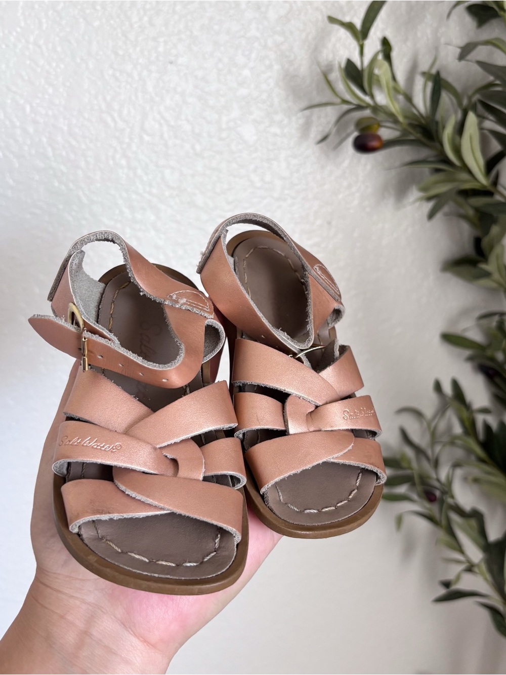 Rose Gold Salt Water Sandals